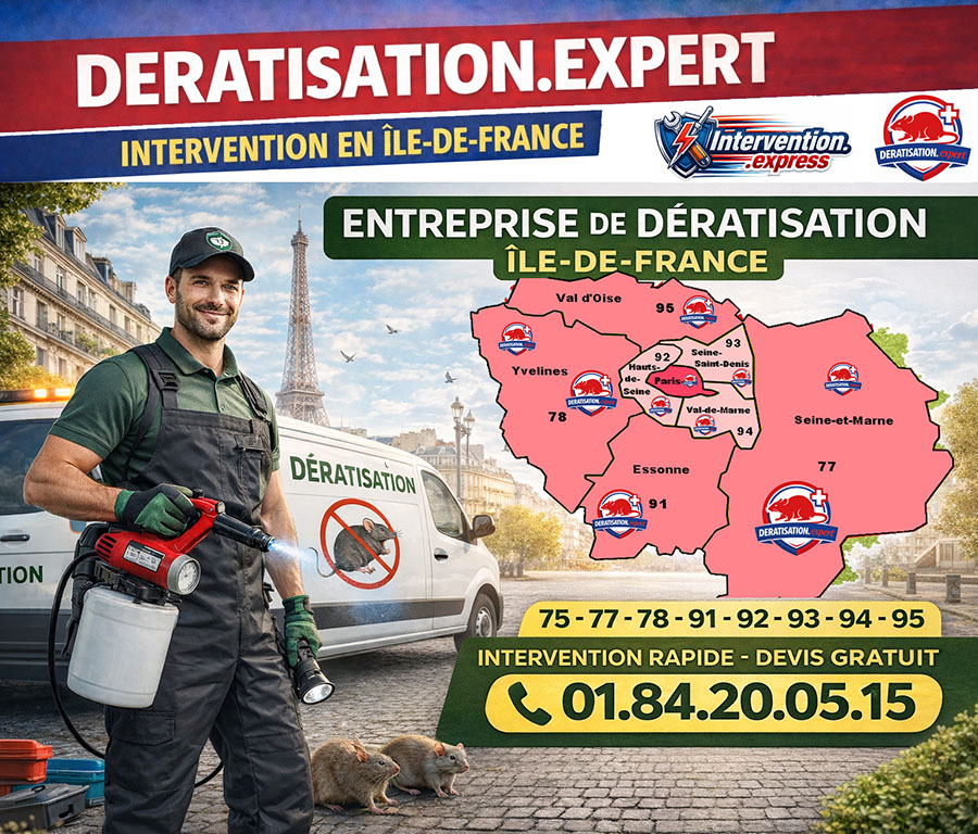 Deratisation Paris 3